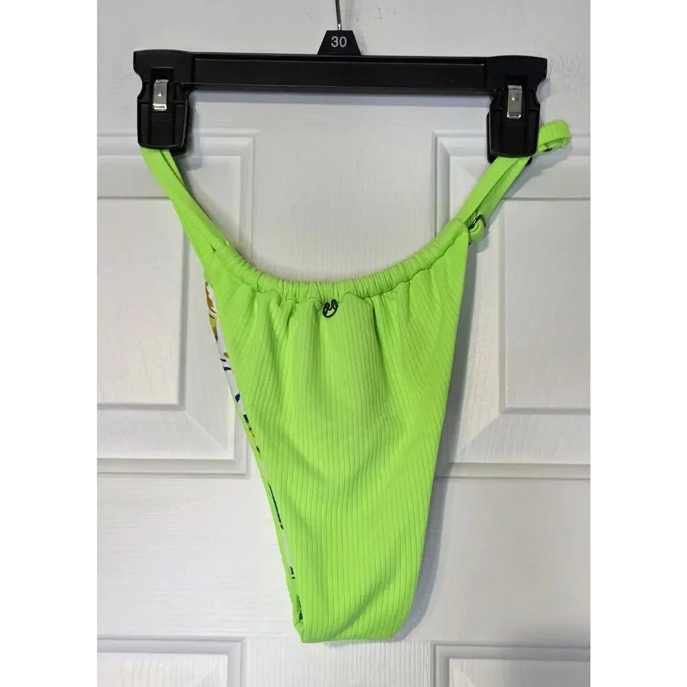 Maaji Women Bikini Bottom Size XL‎ Swimwear Reversible NWT